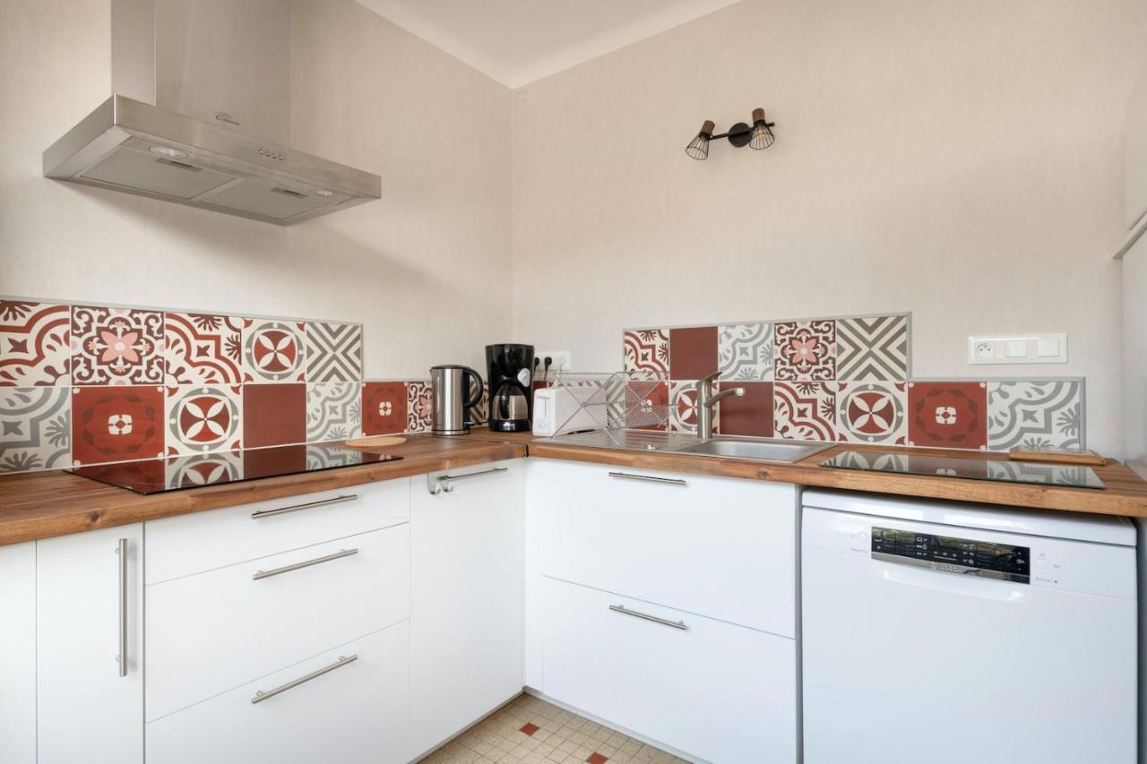 Belle maison avec jardin à 160 m de la Grande Plage de Tharon Saint-Michel-Chef-Chef Esterno foto